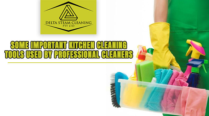 Some Important Kitchen Cleaning Tools Used by Professional Cleaners